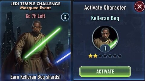 Marquee Event Jedi Temple Challenge: Unlock Kelleran Beq! | This Guy is SICK!!