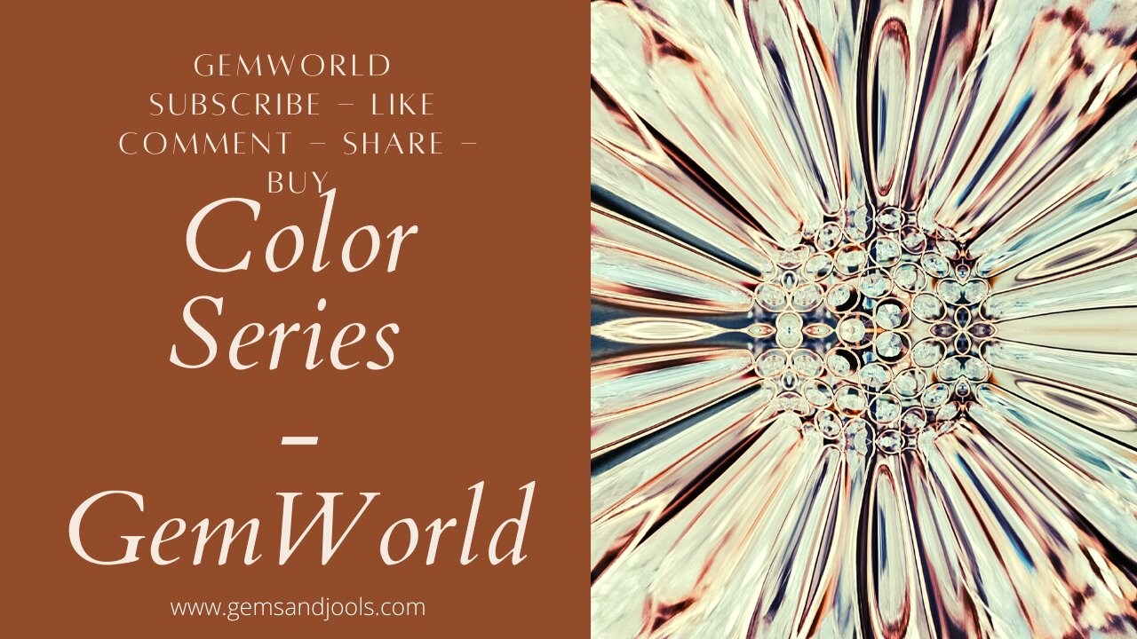 💎 GemWorld Color Series 🤎 BROWN 👉Have you ever been attracted to BROWN gemstones? Check it out 🤎