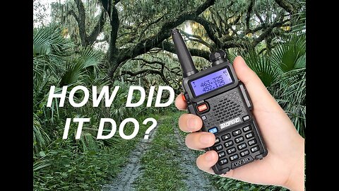 Boafeng UV5R - Field Test Results