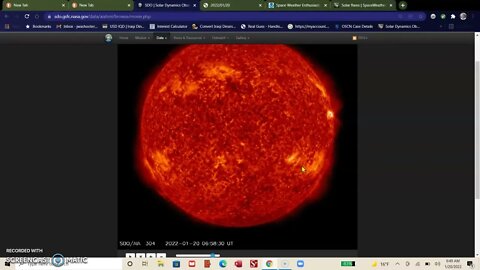 5.5 M-Flare with Inbound CME