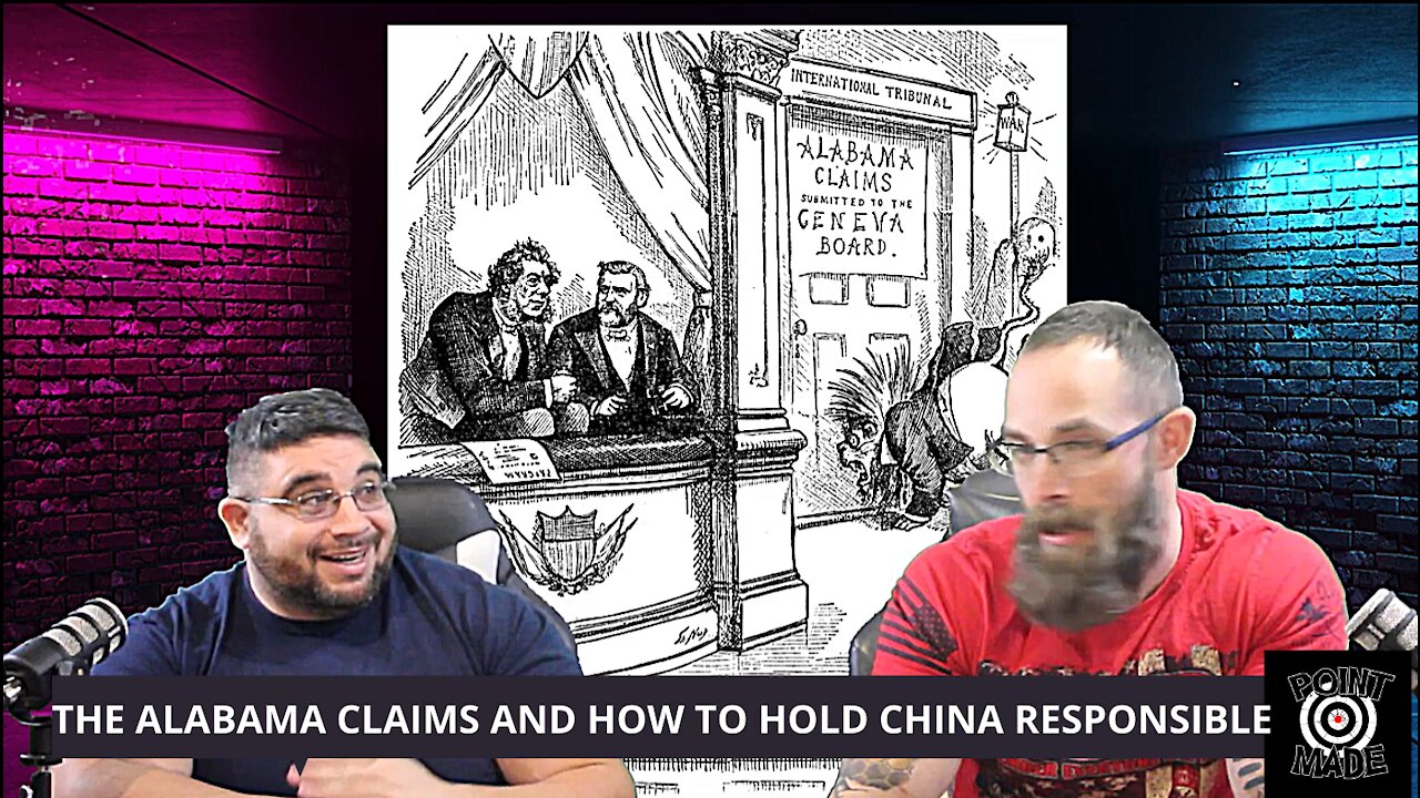 Who will hold China responsible? - The Alabama Claims & A BLUEPRINT for handling COVID, CHINA, W.H.O
