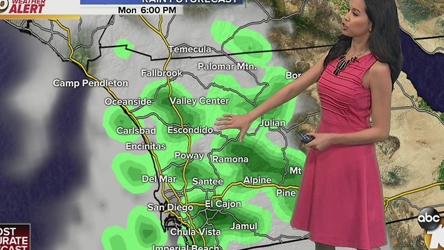 Weather forecast, Sunday Nov. 27 (6 p.m.)