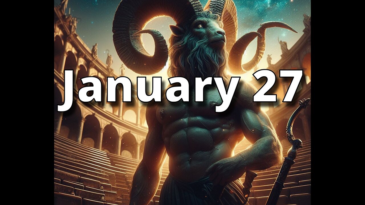 January 27 Horoscope