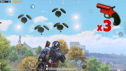 OMG!! I FOUND MANY FLAREGUNS in SamePlace😱Pubg Mobile