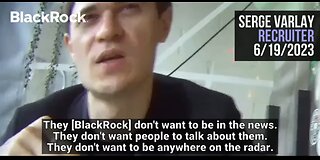 BlackRock Recruiter Who ‘Decides People’s Fate’ Says ‘War is Good for Business’ Undercover Footage