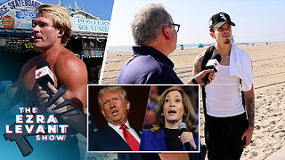 Harris or Trump? Ezra Levant asks Venice Beach who they're voting for