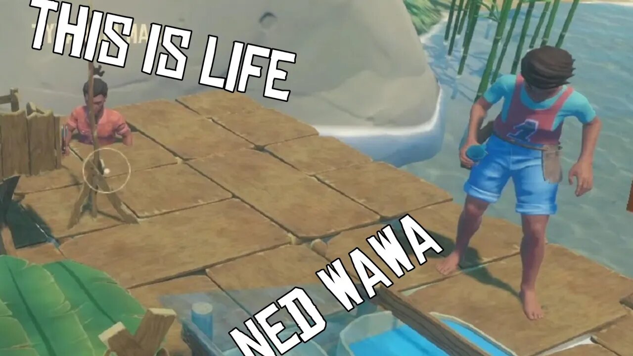 bloodthirsty hooking competition - 4 guys 1 raft