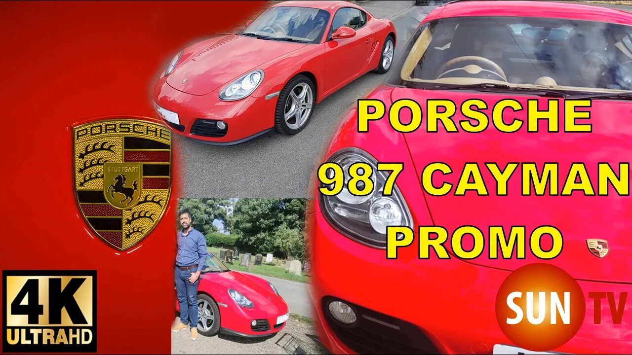 Porsche Cayman (987) (2005-2012) Promotional Launch Video Advert Ad