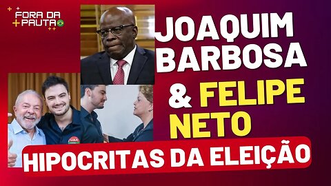 JOAQUIM BARBOSA E FELIPE NETO NO PASSADO DETONARAM O LADRÃO E AGORA ESTÃO COM ELE