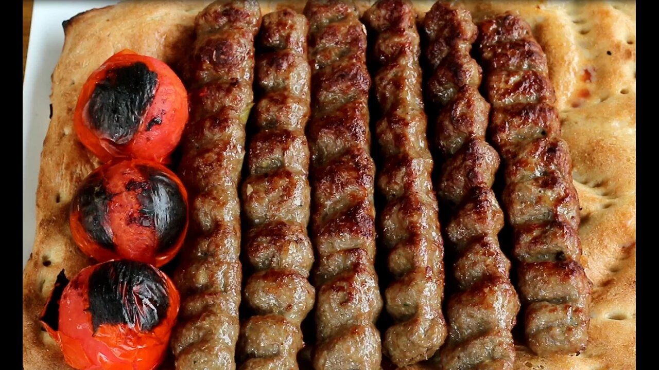 Afghan Kabab Recipe _ How to make Afghani Kabab Koobideh - International Cuisines