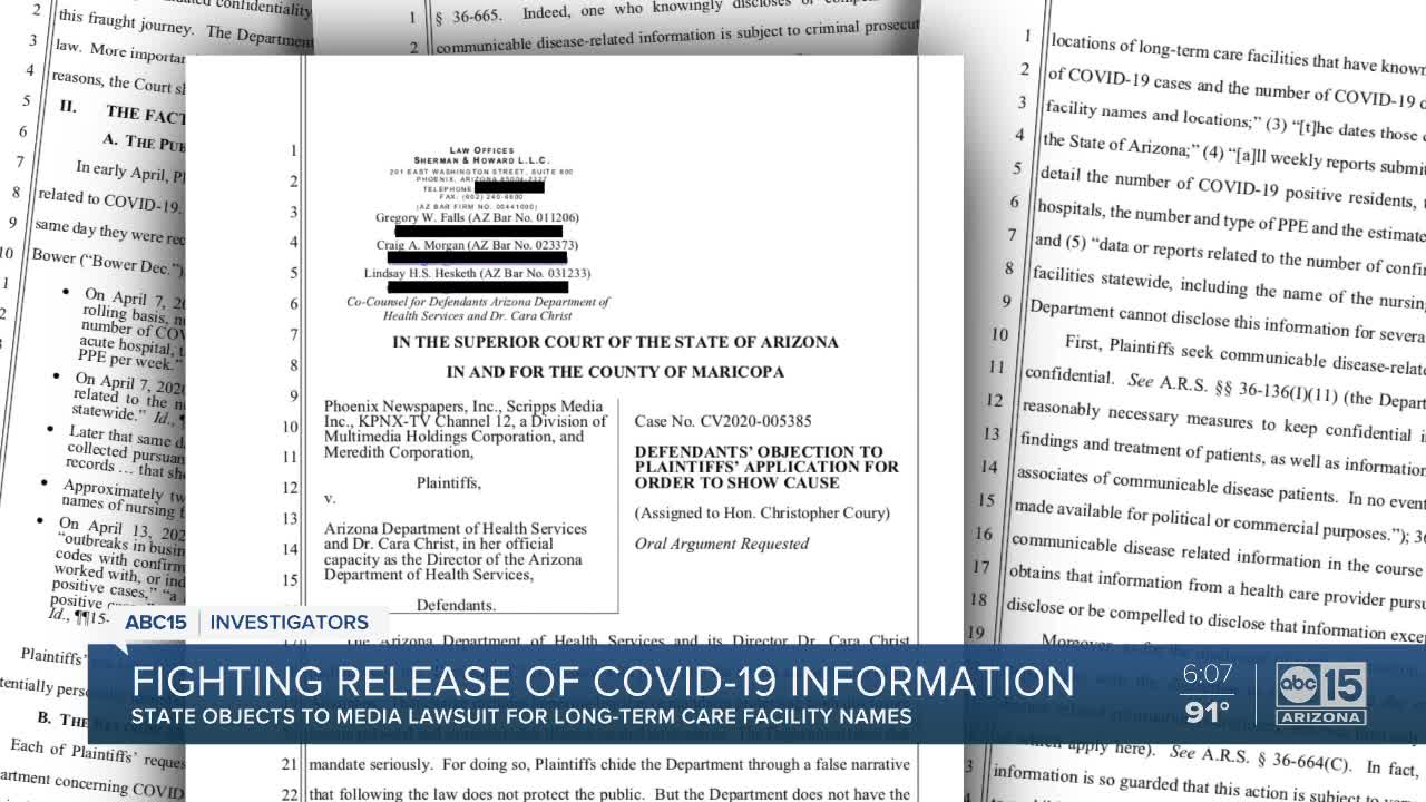 Arizona uses Hacienda rape case as example for withholding COVID-19 info