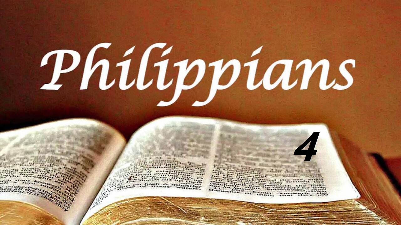 Philippians - Chapter 4