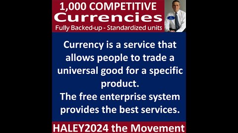 1,000 Competitive Currencies (part 3 of 9)