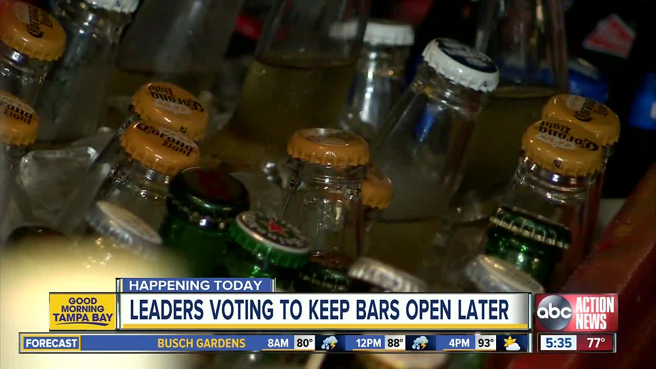 Treasure Island commissioners to vote on extending drinking hours