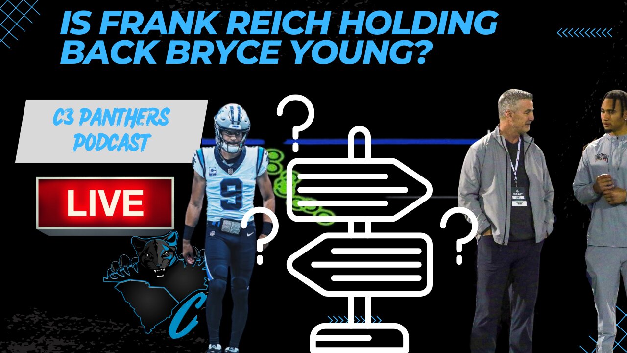 Did a lost Frank Reich lose the 2024 Panthers because he lost his QB? | C3 Panthers Podcast