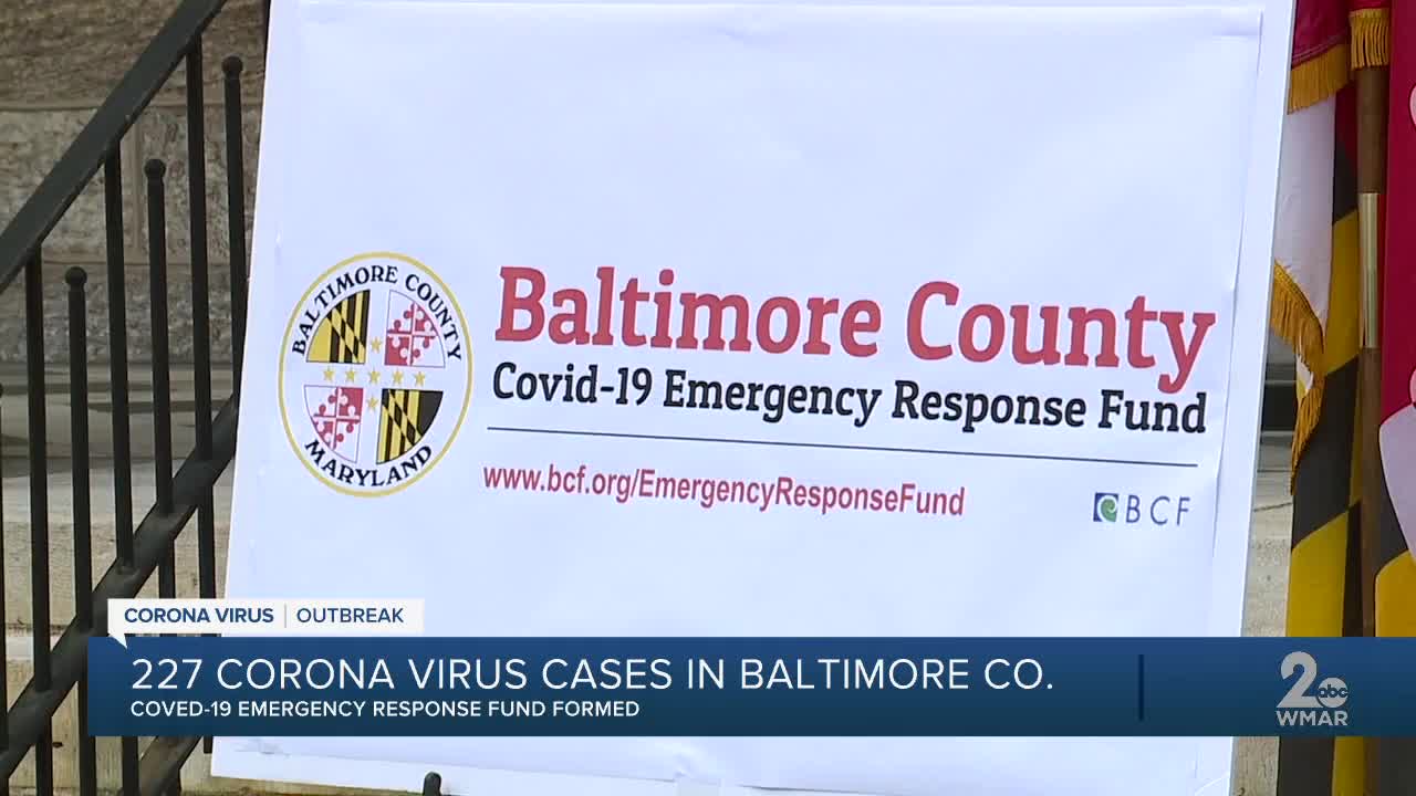 County Executive Johnny Olszewski announces Baltimore County COVID-19 Emergency Response Fund