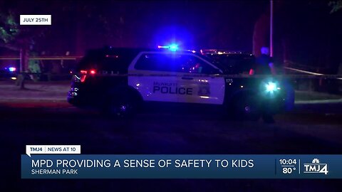 Police hope to provide sense of safety to Sherman Park's youth