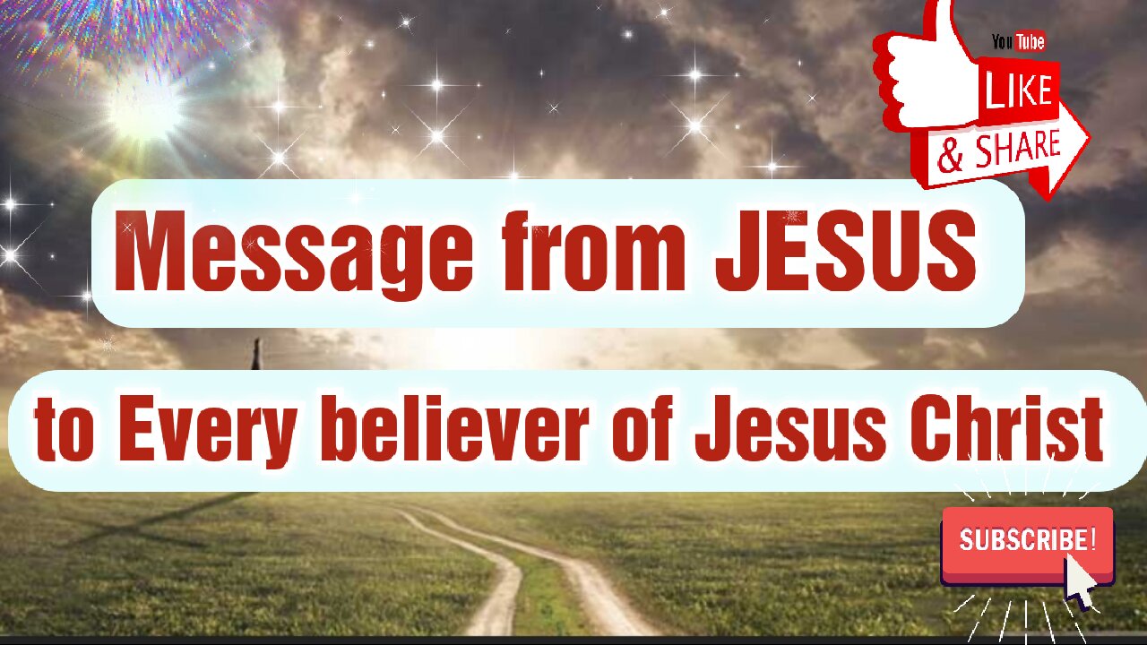 Words from JESUS to Every Believer of JESUS CHRIST! Share ** Endtimes