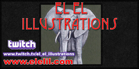 Drawing an Elephant in Pastel