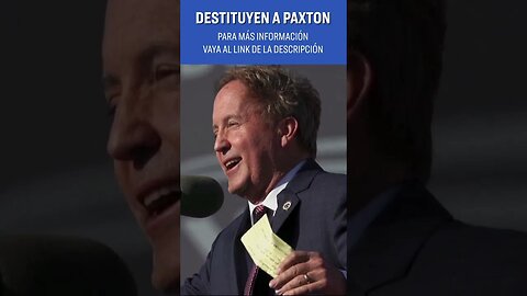 Conservadores defienden a Paxton; Acuerdo sobre deuda enfrenta resistencia NTD Día [29 mayo]