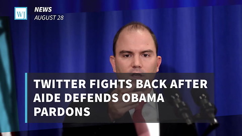 Twitter Fights Back After Aide Defends Obama Pardons