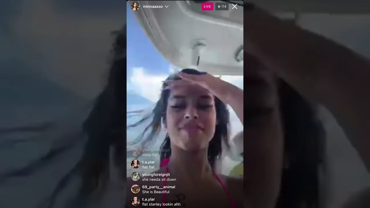 MINNAAAXO INSTAGRAM LIVE (07/09/23) pT.1