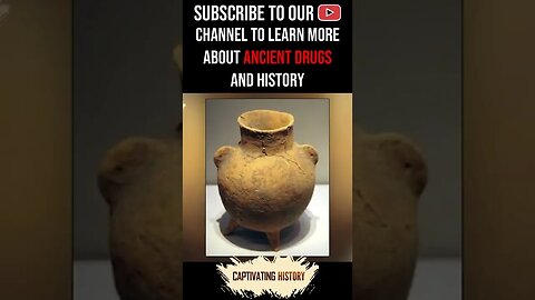 What Was the First Civilization to Use Drugs? #shorts
