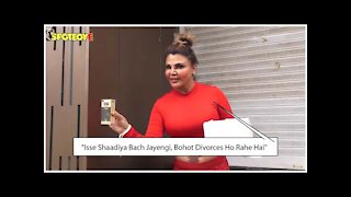 Rakhi Sawant Gives Pocket Sprays To Paps: Isse