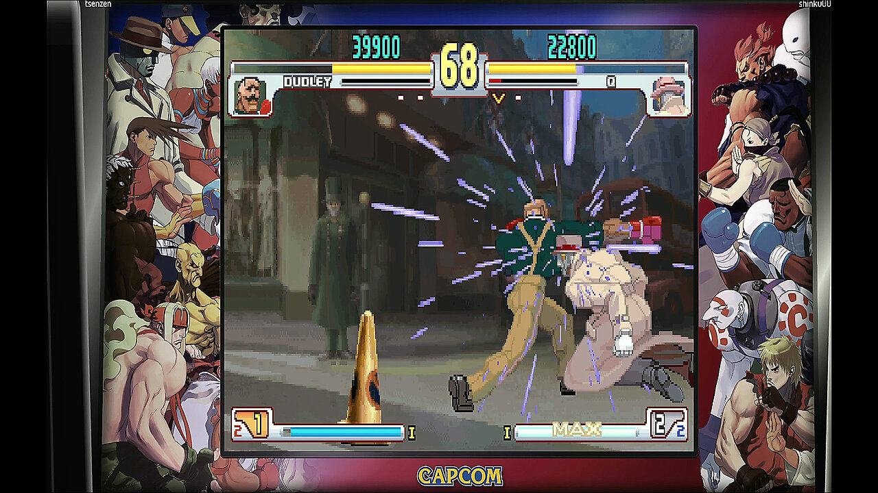 Street Fighter III: 3rd Strike (Tsenzen vs Shinku0001) Online Matches