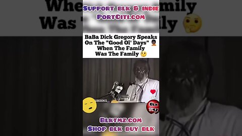 🗣️ When the OG “Dick Gregory “ speaks ! We Listen ‼️💯👊🏾