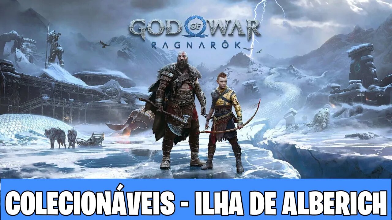 GOD OF WAR RAGNAROK - COLECIONAVEIS [ILHA DE ALBERICH]