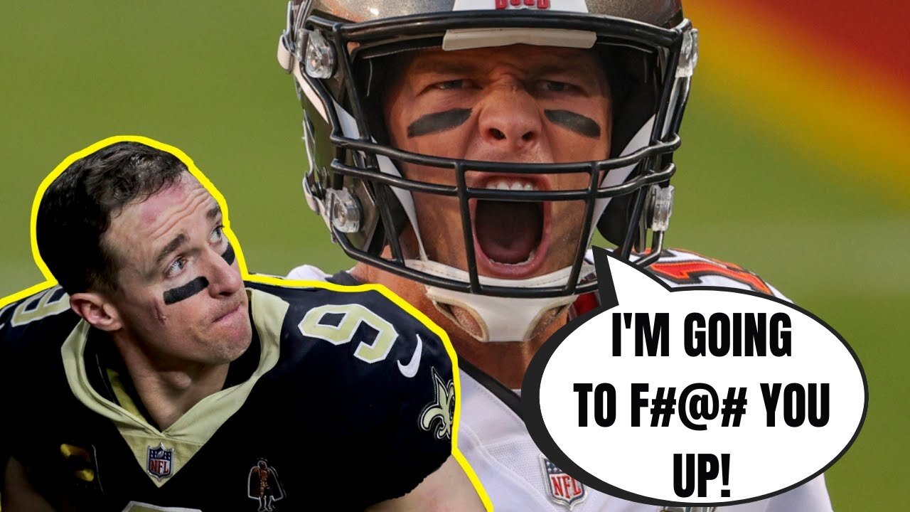 TOM BRADY after SAINTS Passed On Him! "I'm Going To F### You Up"! New Orleans Stayed With Drew Brees