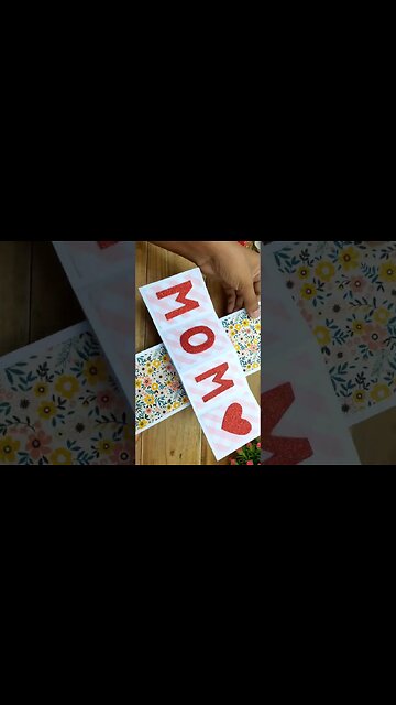 Mothers Day Card Making/Mother's Day Craft Ideas/How to Make Mothers Day Card