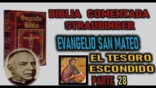 EL TESORO ESCONDIDO SAN MATEO XIII BIBLIA STRAUBINGER