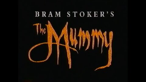 BRAM STOKER'S THE MUMMY (1998) Trailer [#VHSRIP #bramstokersthemummyVHS]