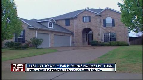 Foreclosure program to end in Florida, deadline to submit applications is Wednesday