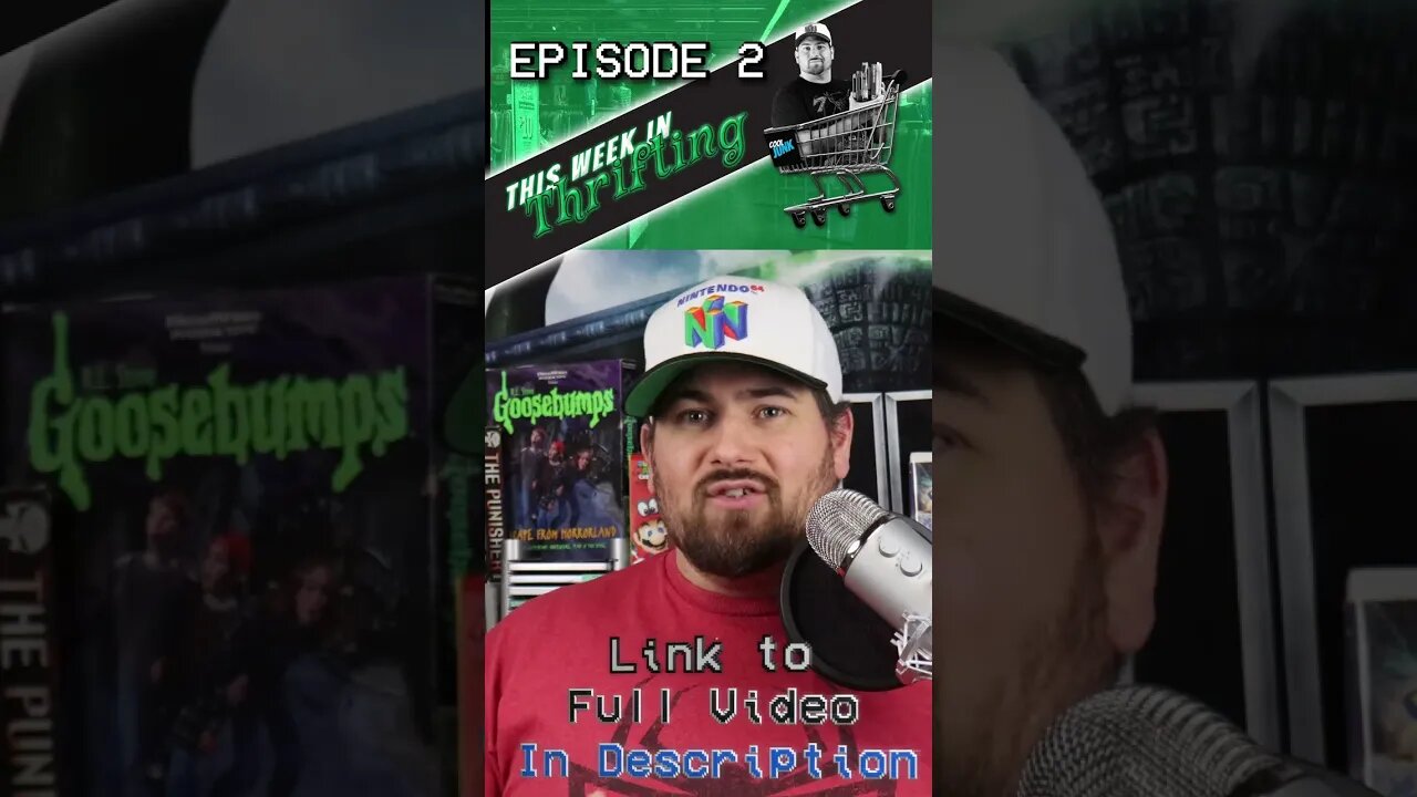 GRAPHIC NOVELS! VHS! TOYS! DVDs! GAMES! All on This Week in Thrifting: Episode 2