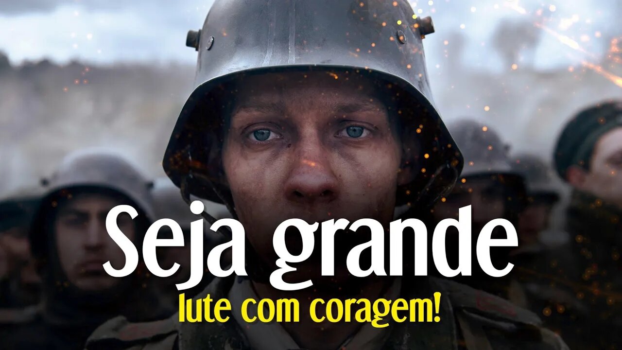 SUA LUTA É INDIVIDUAL MEU IRMÃO (VENÇA SUA BATALHA SOZINHO) Motivação