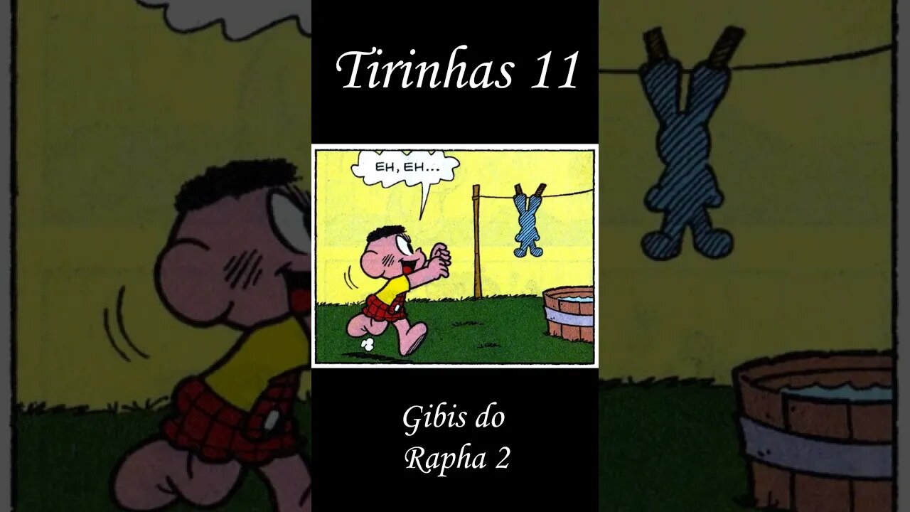 Tirinhas da Turma da Mônica nº 11 | Gibis do Rapha 2 #shorts