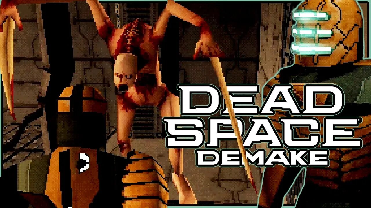 Isaac Lookin' Absolutely Stunning in PS1 Aesthetics | Dead Space Demake