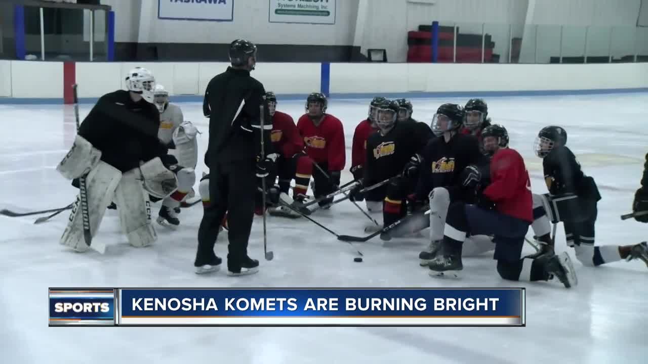 Kenosha Komets hockey team qualifies for nationals for the first time in 50 years