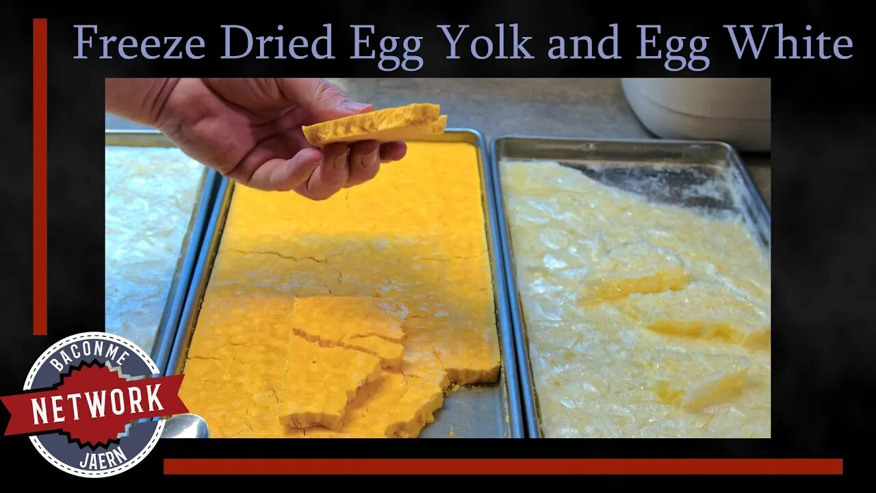 Jaern: Freeze Dried Egg Yolk and Egg White