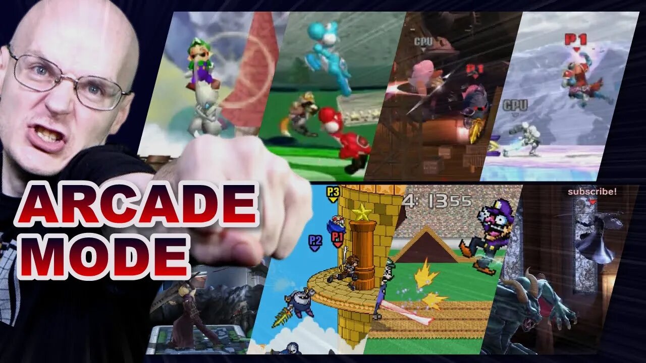 I Beat Every Smash Bros Arcade Mode!