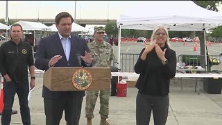 Gov. DeSantis says more tests will be available at drive-thru sites