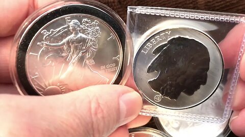 Silver Eagle Coins Or Generic Rounds When Silver Spot Price Is Low?