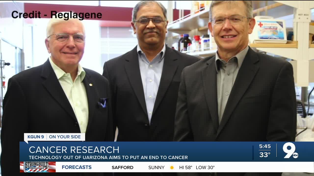 University of Arizona professors aim to cure cancer with new technology