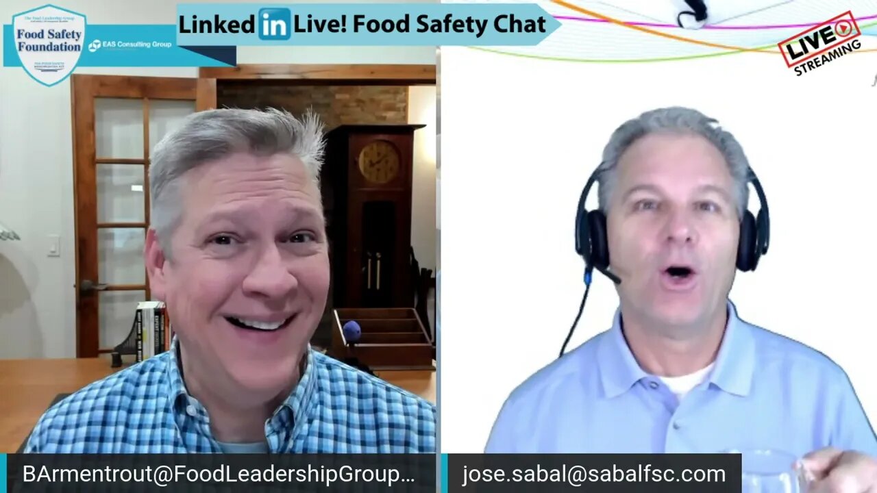 Episode 60: Food Safety Chat - Live! 011422