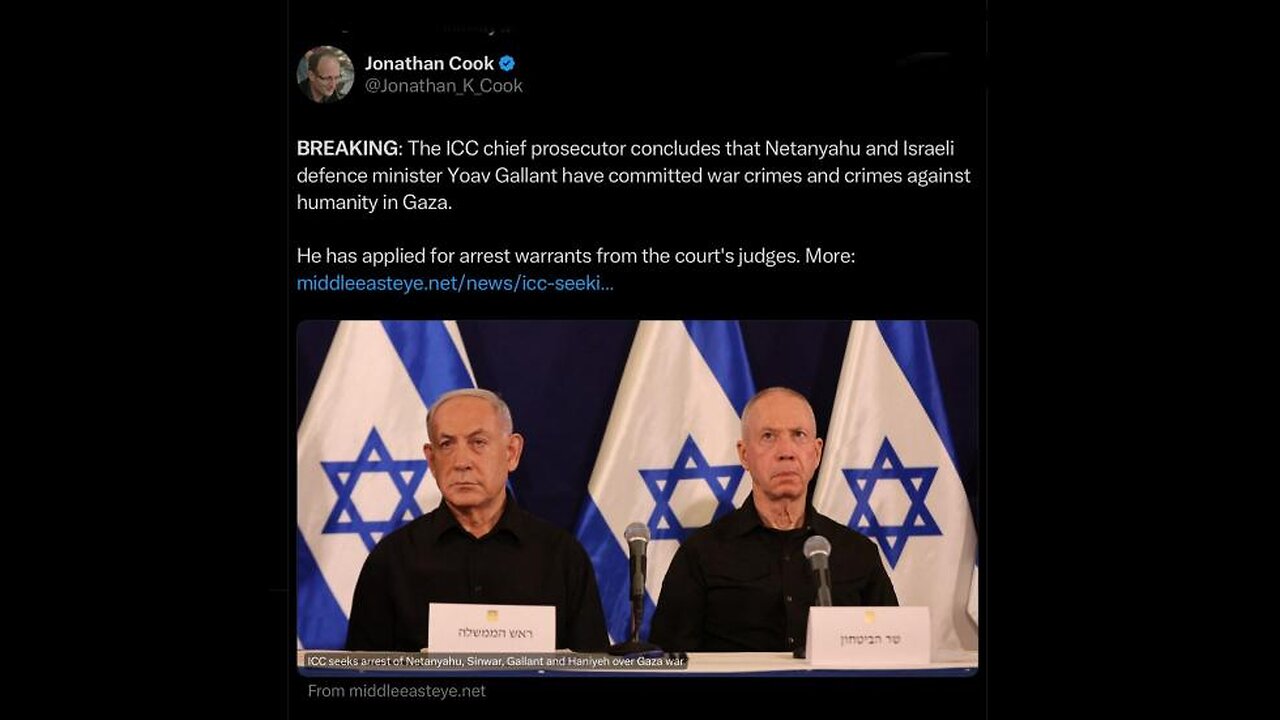 BREAKING: ICC ARREST Warrants For Bibi, Hamas Leaders 5-20-24 Breaking Points