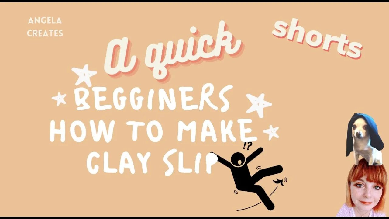 BEGINNER HOW TO MAKE CLAY SLIP