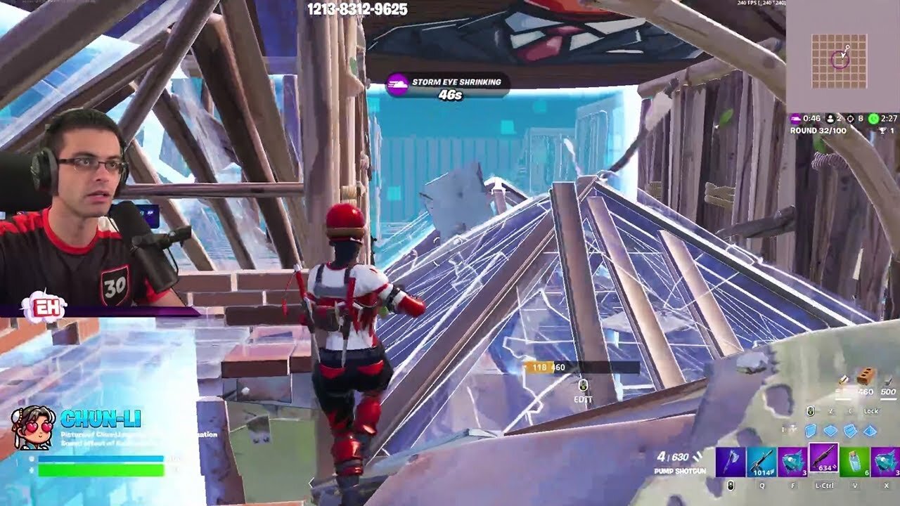 Nick Eh 30 Joined A JUMPSCARE Box Fight Map On Accident..